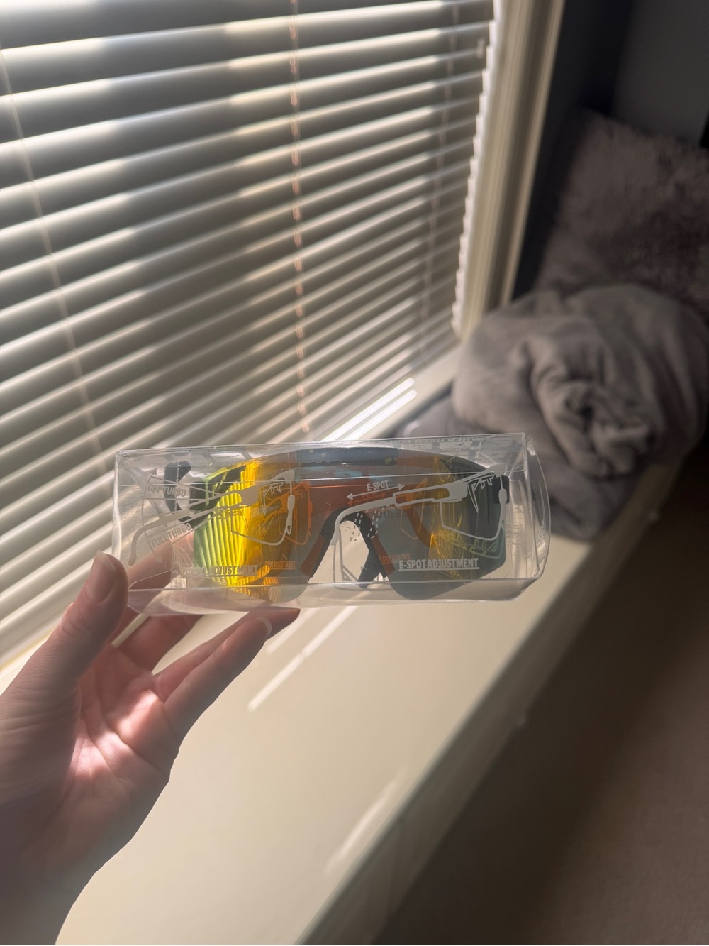 Pit Viper Mirrored Yellow Lenses VR/AR Protective Visor